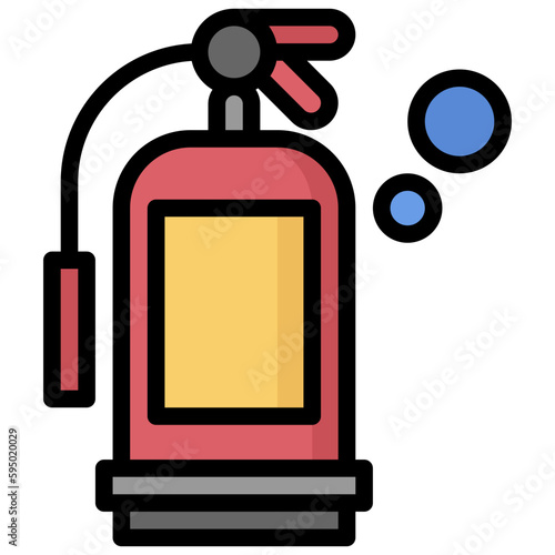 firefighting line icon,linear,outline,graphic,illustration