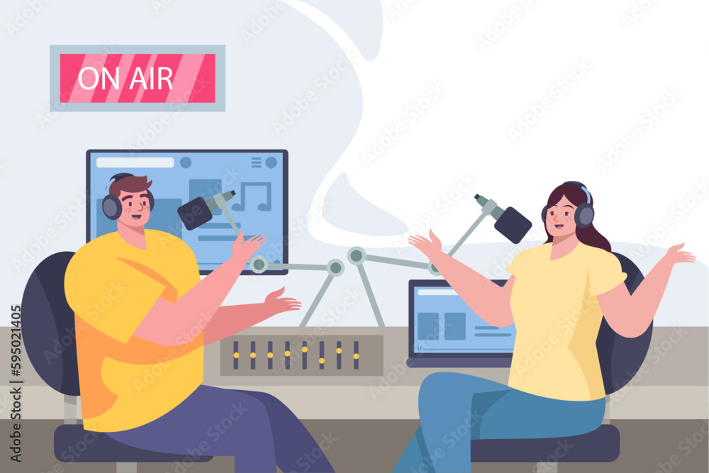 illustration of people working in office illustration of people working in office