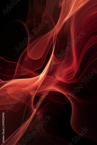 Abstract Brown and red background, Generative IA