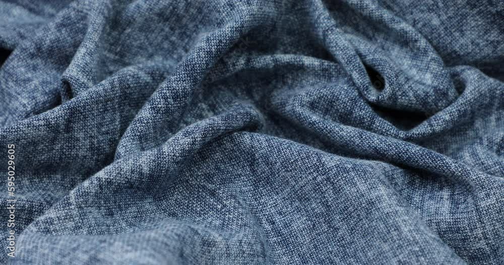Blue fabric background. Blue fabric background.