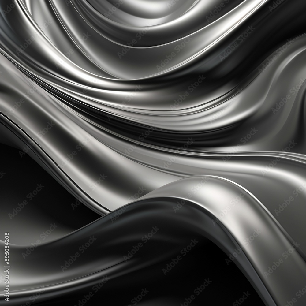 beautiful gray background with smooth lines, wallpaper, generative IA beautiful gray background with smooth lines, wallpaper, generative IA