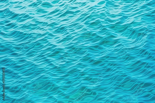 illustration background pool background blue. Ai generative