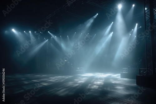 Stage Lights and background.