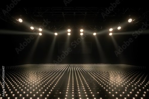 Stage Lights and background.