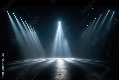 Stage Lights and background.