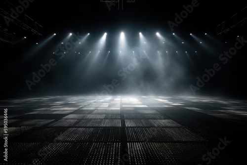 Stage Lights and background.