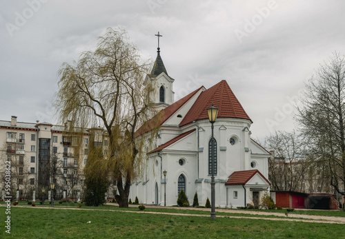 The Church of the Holy Trinity or the Church of St. Roch is a Catholic church in Minsk in the historical district of Zolotaya Gorka.
