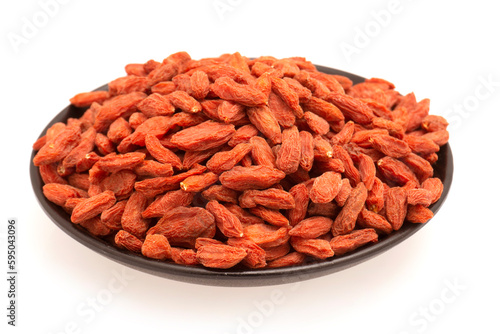 Fotografia Goji berries isolated on white background.