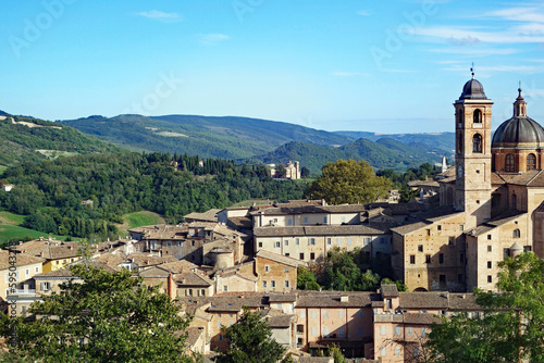 Urbino Blick auf die Stadt
