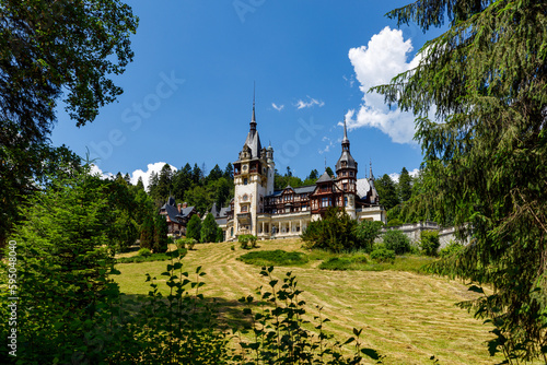 The Royal Peles Castle in Romania