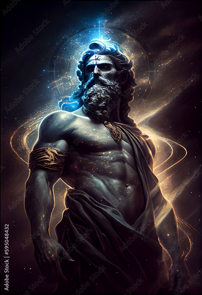 Ancient Greek God Created by Generative Ai Ancient Greek God Created by Generative Ai