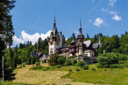 The Royal Peles Castle in Romania