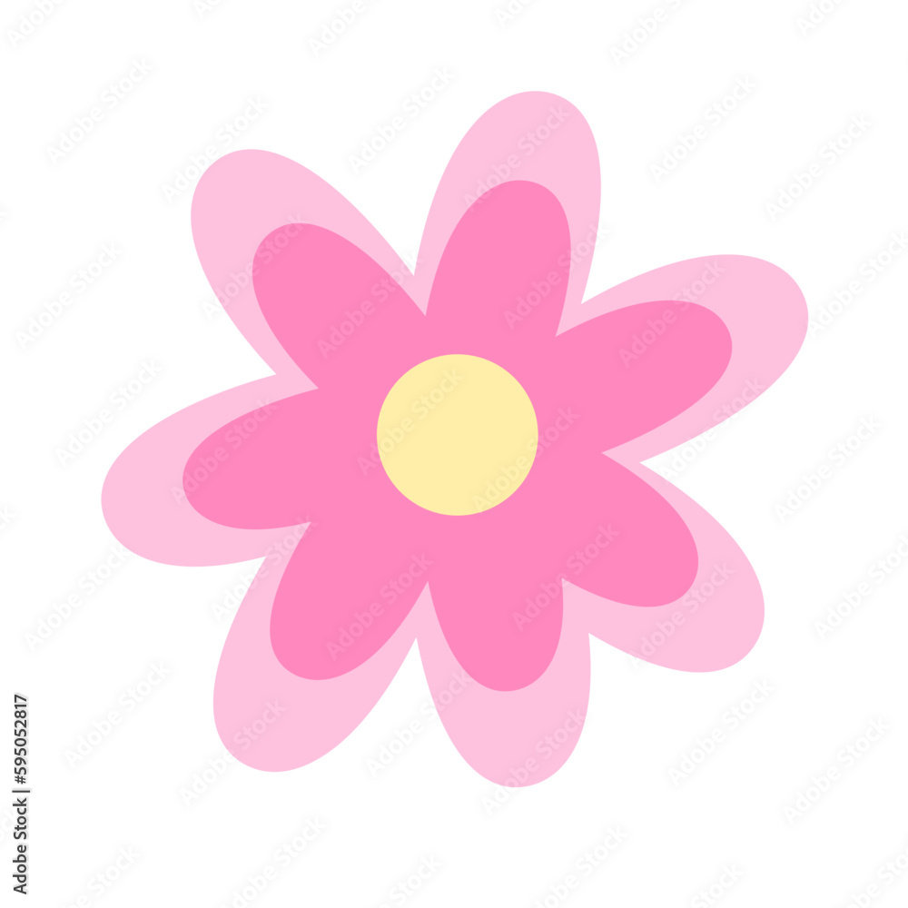 flower rabbit spring easter illustration flower rabbit spring easter illustration