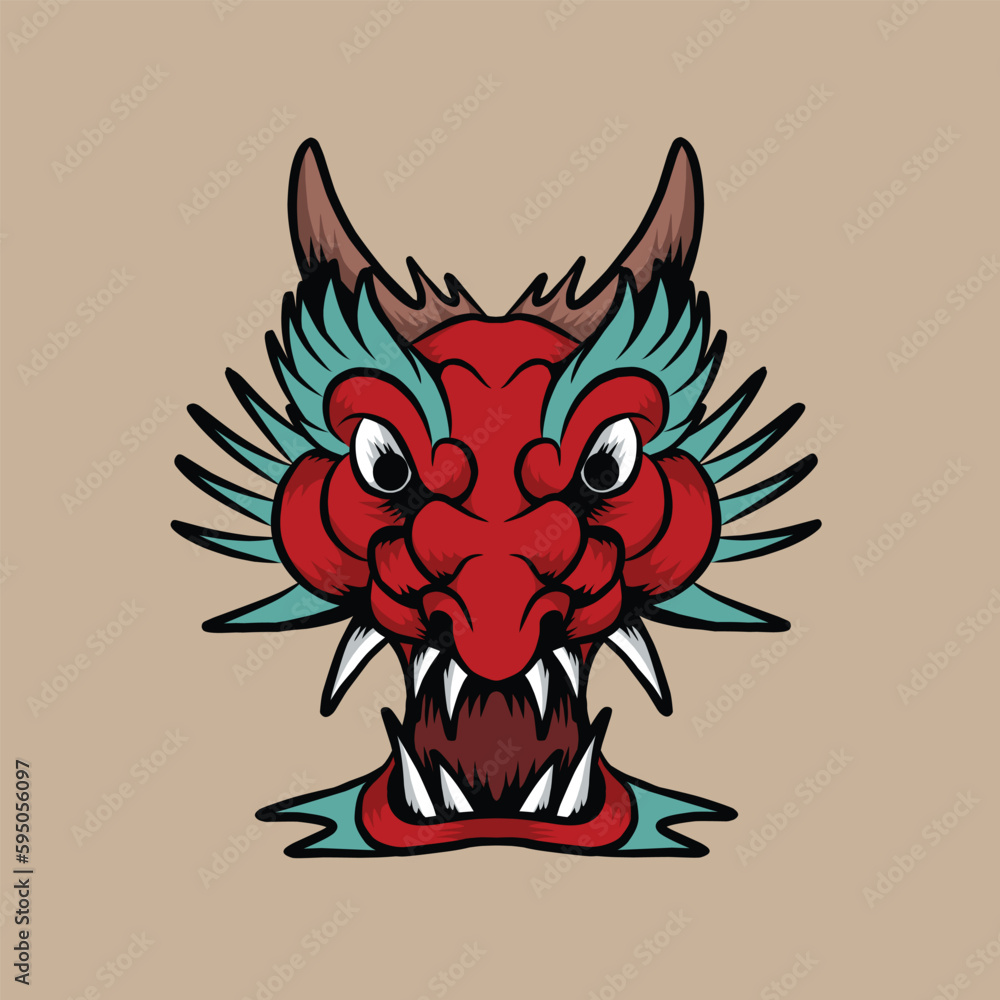monster art vector illustration suitable for branding needs and so on monster art vector illustration suitable for branding needs and so on