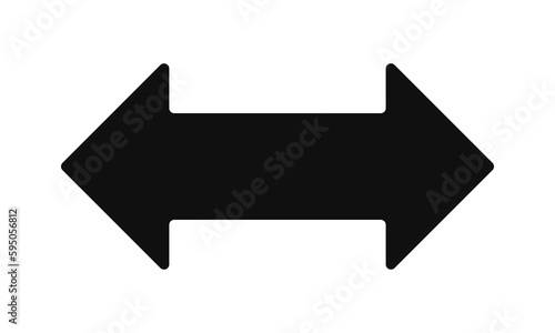 Round Corners Double Arrow Shape Icon