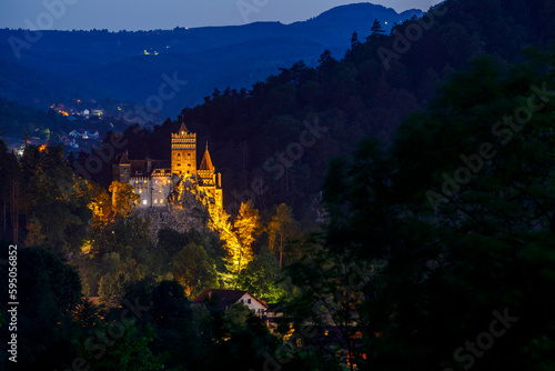 The Bran Castle of Dracula in Romania