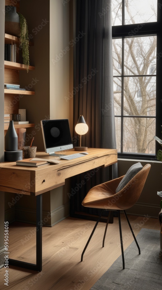 working room for home interior architecture with a minimalist style working room for home interior architecture with a minimalist style