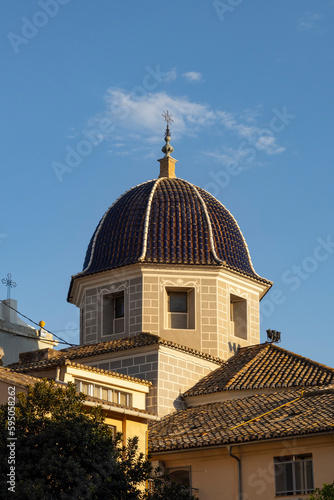 Dome of the Picassent church (Valencia-Spain)
