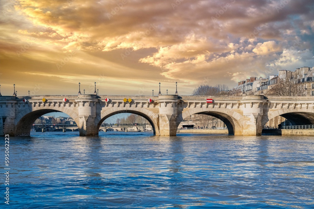 Paris, the Pont-Neuf on the Seine