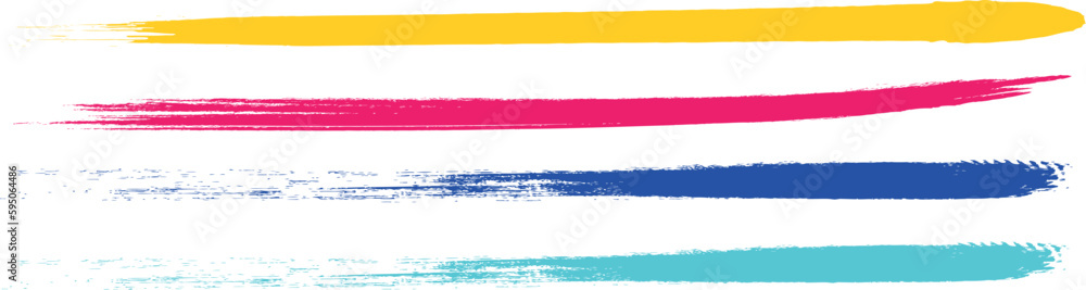 Watercolor art cover template set. Wallpaper design with brush, pink, blue, red, yellow color, brush stroke. Abstract illustration for prints, wall art and invitation card, banner Watercolor art cover template set. Wallpaper design with brush, pink, blue, red, yellow color, brush stroke. Abstract illustration for prints, wall art and invitation card, banner