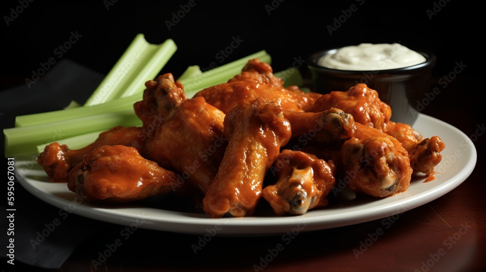 Crispy and Delicious Buffalo Chicken Wings Crispy and Delicious Buffalo Chicken Wings