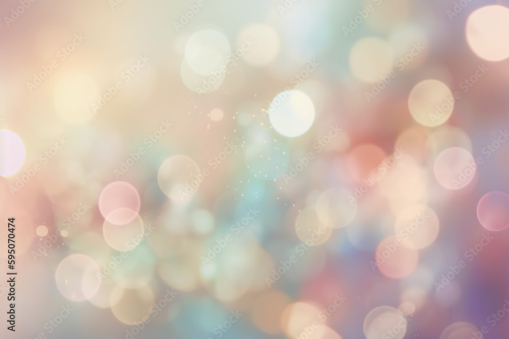 abstract background with bokeh