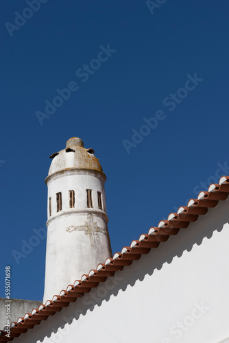 Traditional Portuguese chimney
