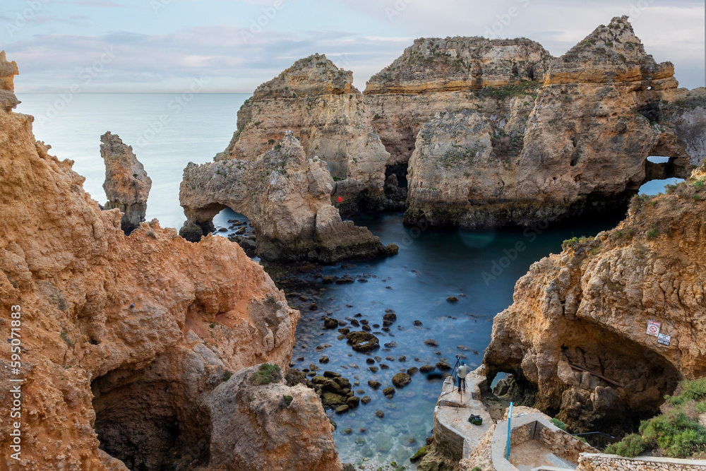 Ponta da Piedade landscape location