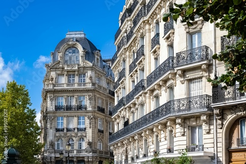 Paris, beautiful buildings