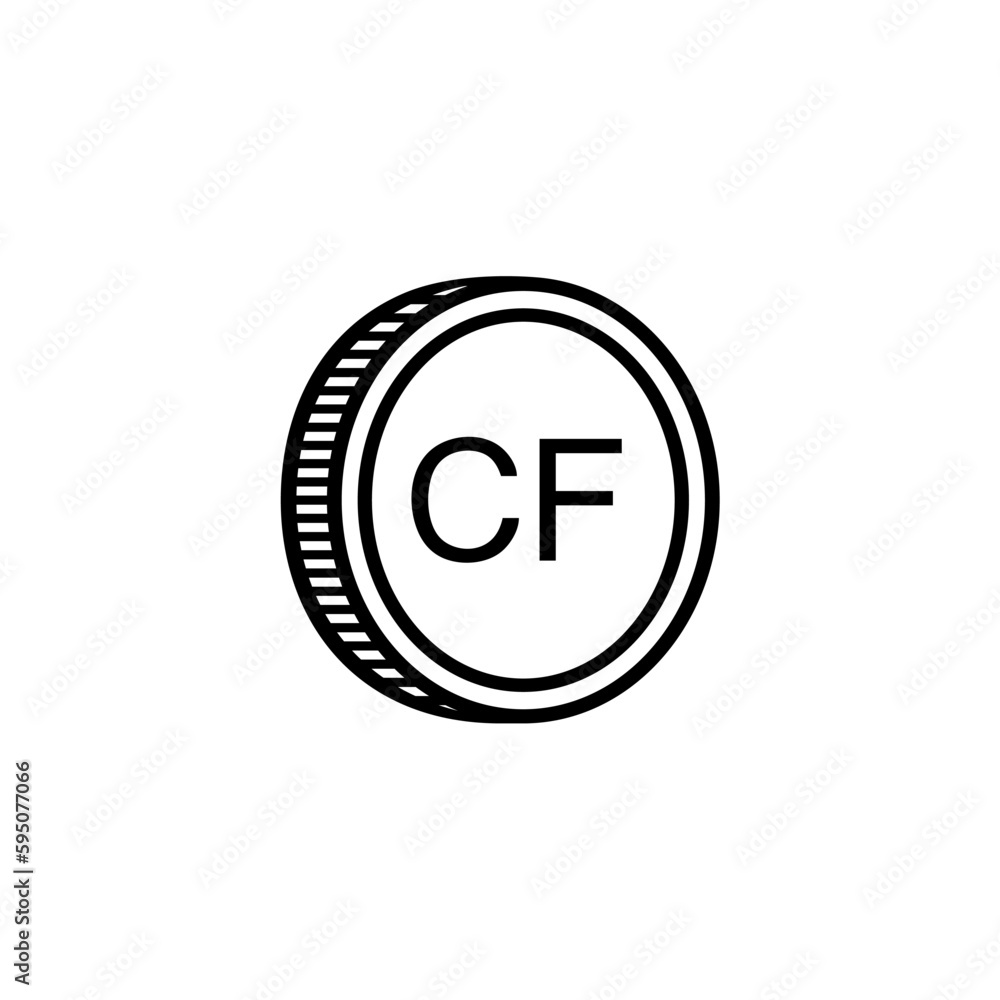 Comoros Currency Symbol, Comorian Franc Icon, KMF Sign. Vector Illustration Comoros Currency Symbol, Comorian Franc Icon, KMF Sign. Vector Illustration