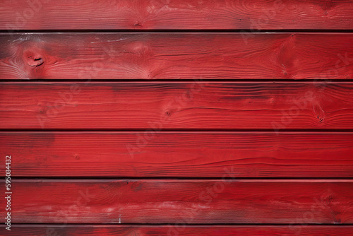 Red wooden planks background. Wooden texture. Red wood texture. Wood plank background.generatve ai