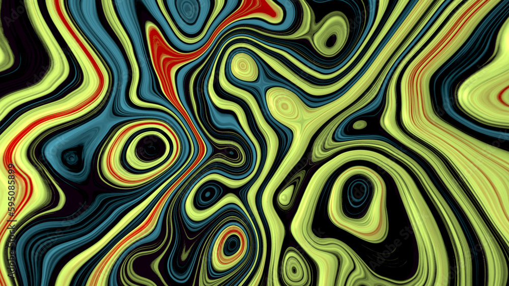 Abstract background yellow blue black red Abstract background yellow blue black red