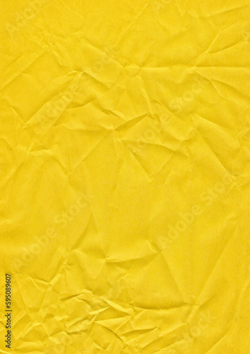 Wallpaper Mural Yellow sheet of paper with small wrinkles on the surface Torontodigital.ca