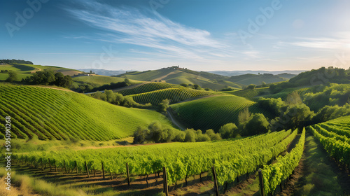 vineyard in region country