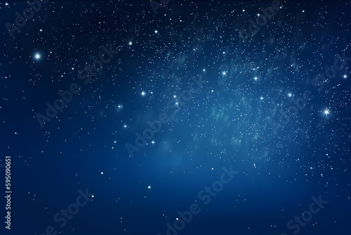 Star glitter sky background. Generative ai.