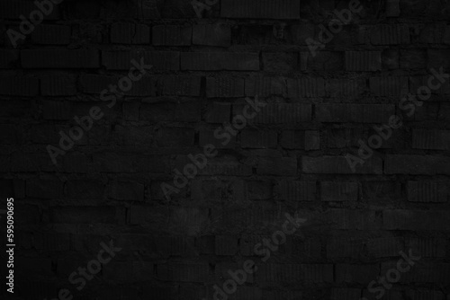 dark brick wall texture. Grunge background