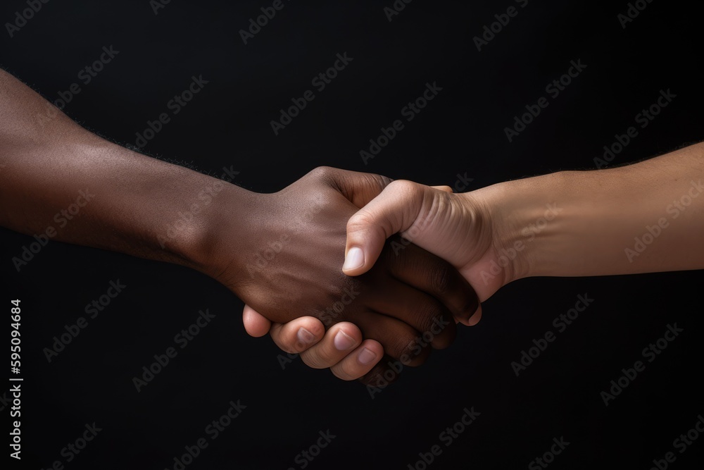 A hand shaking a hand A hand shaking a hand