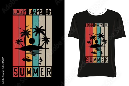 Summer T-shirt Design