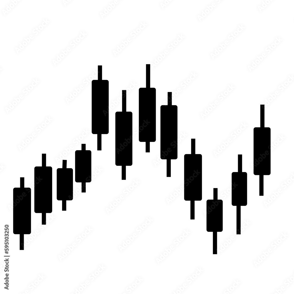 Forex Chart Silhouette