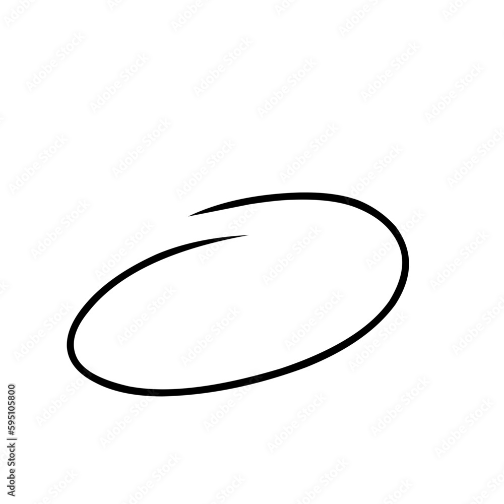 Handrawn scribble circle.oval marker.circle buble Handrawn scribble circle.oval marker.circle buble