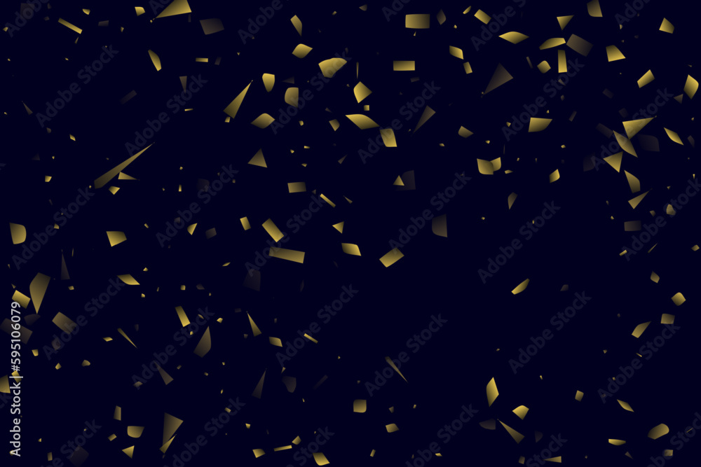 Abstract golden confetti. Decorative element. Luxury background for your design. Abstract golden confetti. Decorative element. Luxury background for your design.