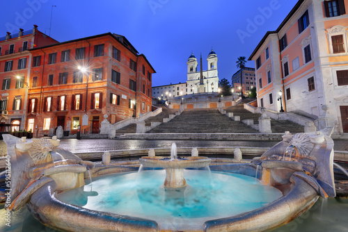 Spanish Steps in Rome, Italy © SeanPavonePhoto