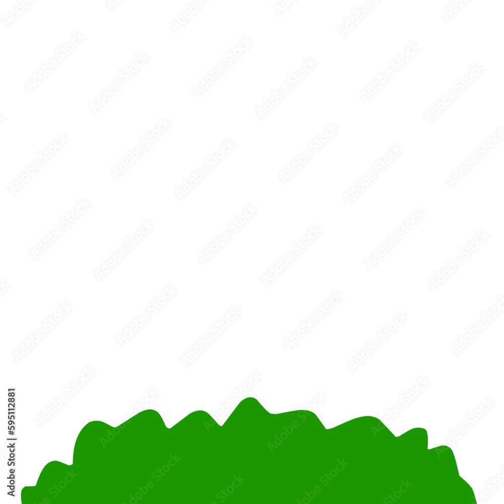 bush green garden illustration vector bush green garden illustration vector