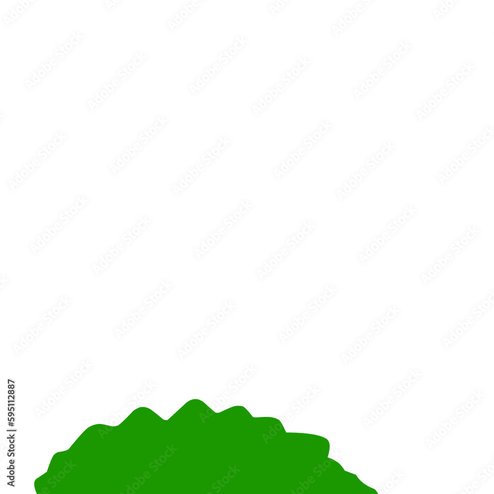 bush green garden illustration vector bush green garden illustration vector