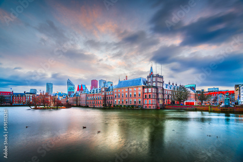 The Hague, Netherlands Cityscape
