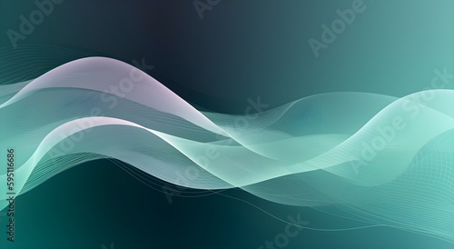 Curved lines background to add depth to your screen
