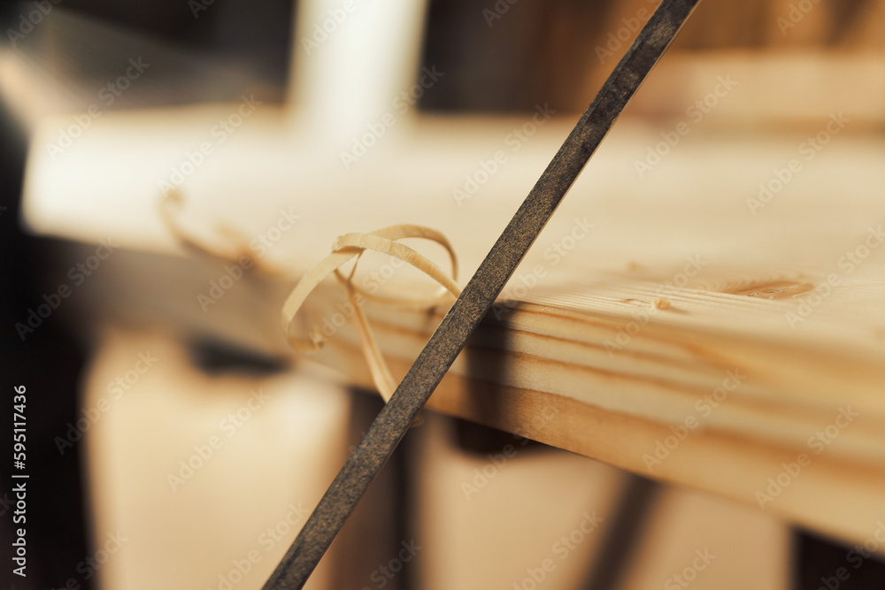 Skilled frawknife artisan's precision and control Skilled frawknife artisan's precision and control