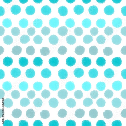Paint polka dots seamless spots pattern for wrapping paper and fabrics and linens and kids clothes print