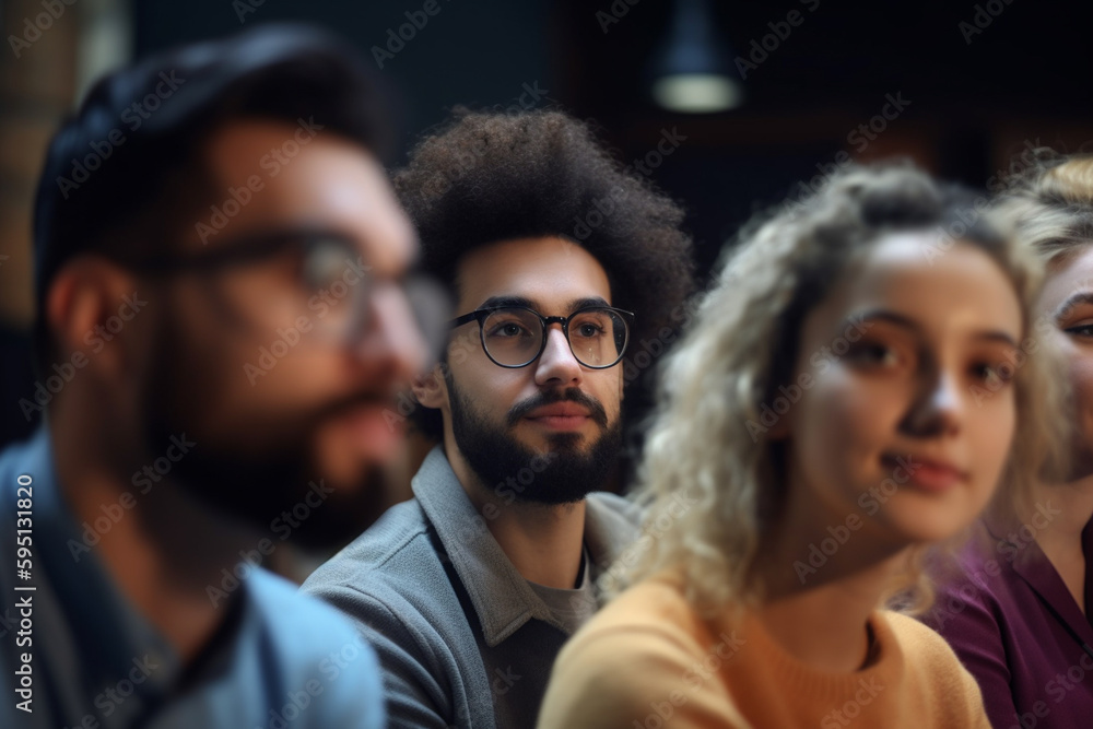 group team in teamwork, business people in suit at table indoor. Generative AI group team in teamwork, business people in suit at table indoor. Generative AI