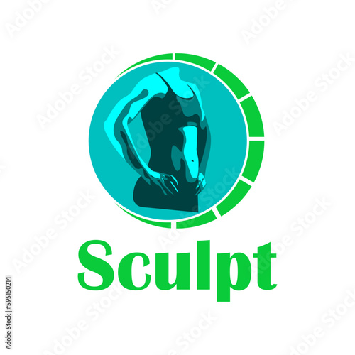 Illustration Vector Graphic of Medical Sculpt logo design
